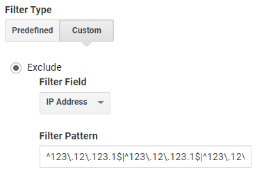 filter ip google analytics